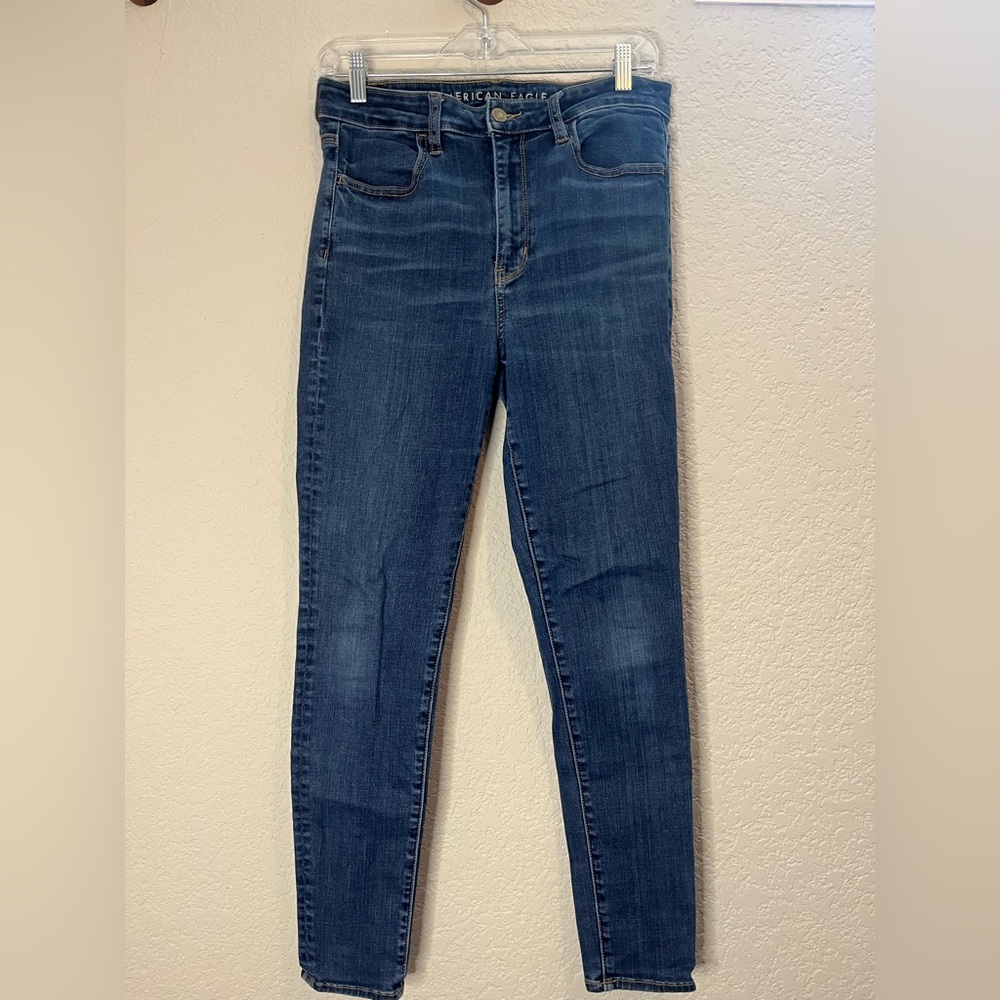 American Eagle Super Hi-Rise Jeggings 10R